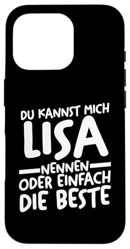 Hülle für iPhone 16 Pro Vorname Lisa von Name Lisa Geschenk