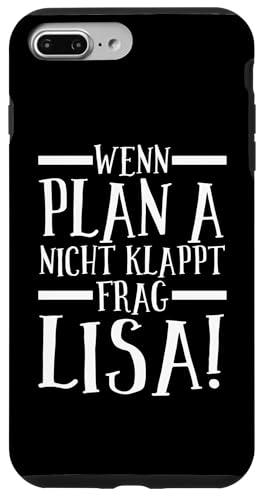 Hülle für iPhone 7 Plus/8 Plus Vorname Lisa von Name Lisa Geschenk