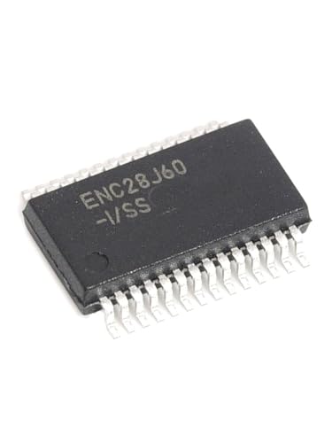 ENC28J60-I/SS SSOP-28 Stand-Alone Ethernet-Controller mit SPI-Schnittstelle, 2 Stück von Nanjefly