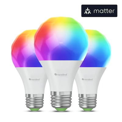Nanoleaf Essentials Matter Smart Bulb E27 LED-Leuchtmittel 3er-Pack von Nanoleaf