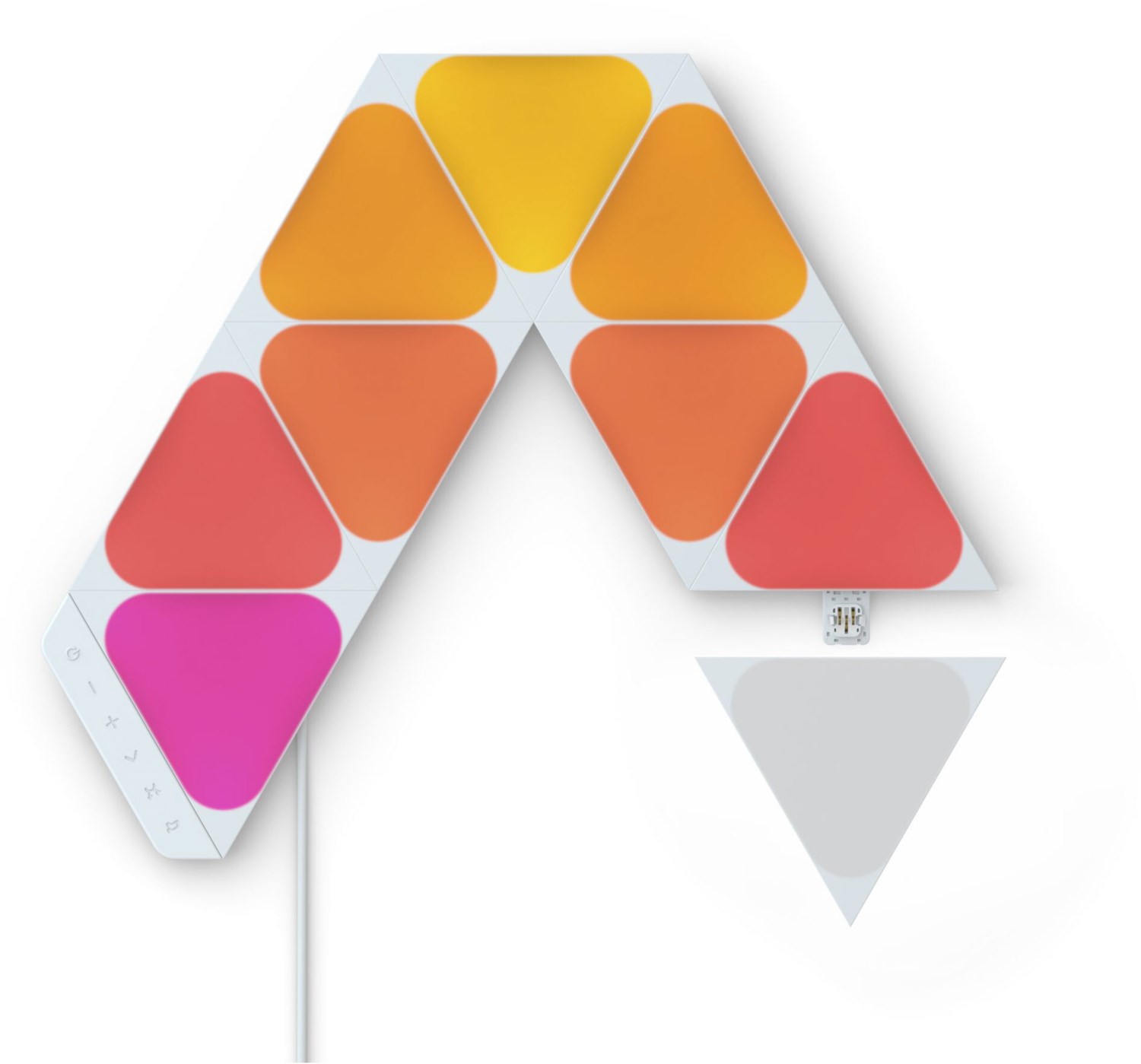 Shapes Triangle Mini Starter Kit 9PK Stimmungsleuchte / G von Nanoleaf