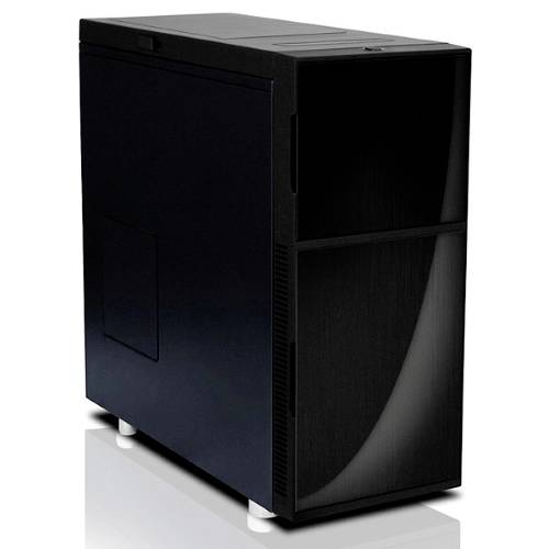 Nanoxia Deep Silence 4 Dark Black Mini-Tower PC-Gehäuse Schwarz von Nanoxia