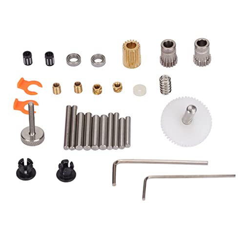 3D-Drucker-Zubehör, 3D-Drucker Dual Direct Drive Basic Kit 3D-Drucker-Extruder-Kit Doppelriemenscheiben-Extruder-Kit Doppelkonkavgetriebe-Design Stabiler Vorschub Metallmaterial von Naroote