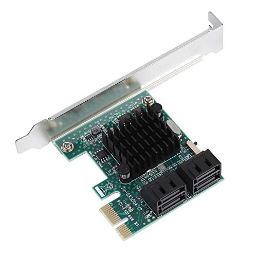 Erweiterungskarte, PCIE -Erweiterungskarte PCIE-Erweiterungskarte 3.0-Erweiterungskarte mit 4 Port PCIE zu 3.0 Erweiterungscontrollerkartenadapter 6G für Desktop-PC von Naroote