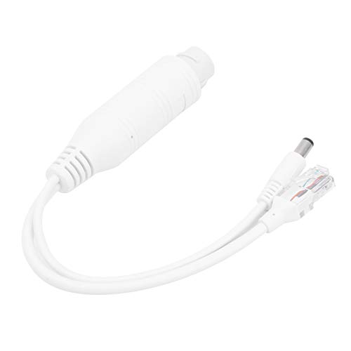 Wasserdichter POE-Splitter-Adapter, POE-Splitter, Poe-Adapter 48 V auf 12 V, POE-Splitter, Wasserdichtes Adapterkabel, Netzteilmodul für IP-Kamera von Naroote