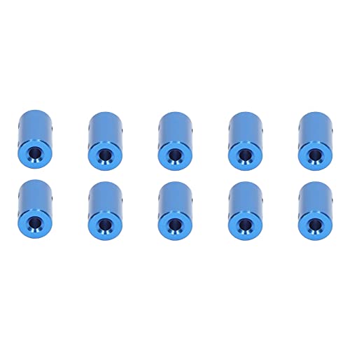 Wellenkupplung, Wellengelenkverbinder, 10 Stück, 14 Mm Durchmesser, 25 Mm Länge mit Fester Verbindung, Schrittmotorkupplung für 3D-Drucker und CNC-Maschinen (BLUE) von Naroote