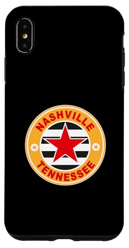 Nashville Tennessee Country Western Music USA Sterne Hülle für iPhone XS Max von Nashville Tennessee Country Western Music