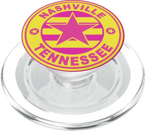 Nashville Tennessee Country Western Music USA Sterne PopSockets PopGrip für MagSafe von Nashville Tennessee Country Western Music