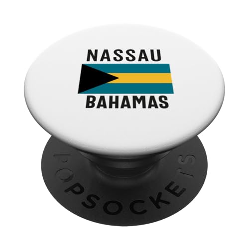 Nassau Bahamas Souvenir Urlaub Reise Männer Frauen Erinnerung PopSockets Klebender PopGrip von Nassau Bahamas Reminder Souvenir