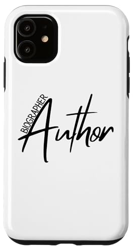 Hülle für iPhone 11 National Author's Day Autor Biographer Writer Writes Books von National Author Appreciation Day Authors Presents