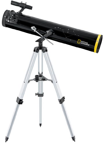 National Geographic Reflektor-Teleskop 114/900 AZ - Spiegelteleskop für Einsteiger mit leicht zu bedienender azimutaler Montierung und umfangreichem Zubehör von National Geographic