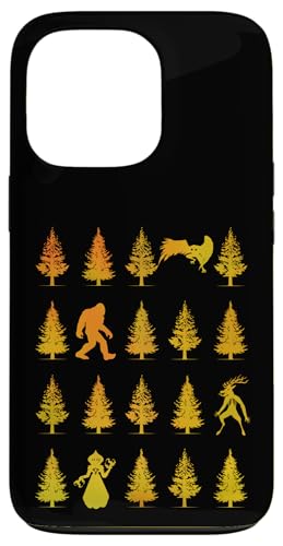 Hülle für iPhone 13 Pro Herbst Bigfoot Mothman Wendigo - Erntedankfest Bigfoot von National Introvert Society