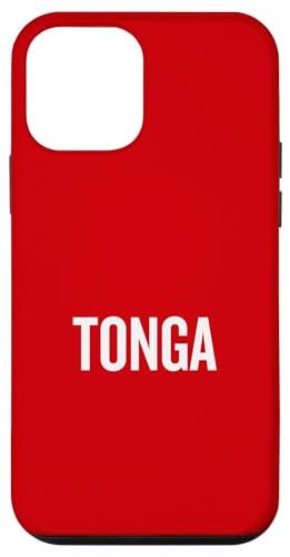 Hülle für iPhone 12 mini Tonga Nationalflagge, Farbe: Rot von Nations of the World