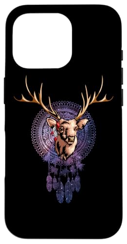 Hülle für iPhone 16 Pro Bulk Deer Spirit Totem Indianer Erbe Day von Native American Heritage Day Spirit Animal Totem