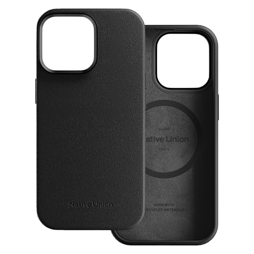 Native Union Active Case – MagSafe-kompatibel mit Magneten–Robustes Design–Recycelte Materialien–Fallschutz bis 10 ft/3 m für iPhone 14 Pro Max (Schwarz) von Native Union