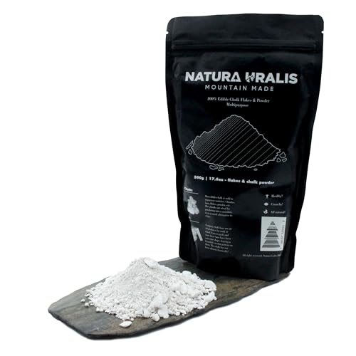 Natura Uralis Premium Belgorod Kreide Flecken | 500g Weiße Kreideflocken - Erstaunliches Knuspern, Befriedigende Erdige, Samtige und Feste Textur, ASMR-Sensation, Natürliches Calciumcarbonat Natura Uralis Premium Belgorod Kreide Flecken | 500g Weiße Kreideflocken - Erstaunliches Knuspern, Befriedigende Erdige, Samtige und Feste Textur, ASMR-Sensation, Natürliches Calciumcarbonat von Natura Uralis
