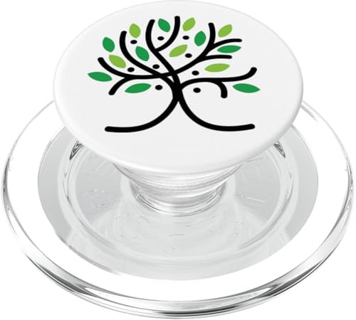 Baum Abstrakte Kunst Minimalistisch Natur PopSockets PopGrip für MagSafe von Nature Minimalistic Accessoires