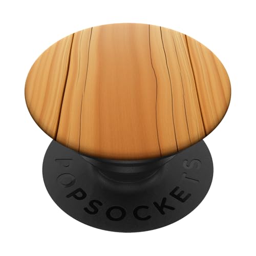 Holzmuster PopSockets Klebender PopGrip von Nature