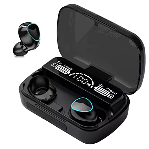 Bluetooth 5.1 Kopfhörer kompatibel mit Apple In-Ear Kabellos Ohrhörer Touch Control Headset, Smartphone:Apple iPhone 16 Plus von Naukita