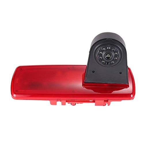 Navinio Auto Dritte Dach Top Mount Bremsleuchte Kamera Bremslicht Einparkkamera Rückfahrkamera Set IR Licht Nachtsicht für FIAT Talento Nissan NV300 Primastar Renault Traffic 3 opel Vauxhall vivaro von Navinio