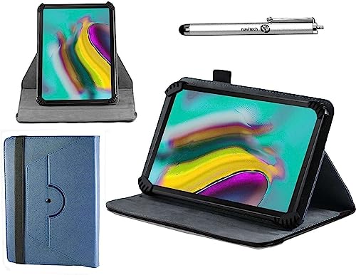 Navitech Blau Hülle und Stylus - Kompatibel mit dem UMIDIGI G1 Tab Android 13 10.1" Tablet von Navitech