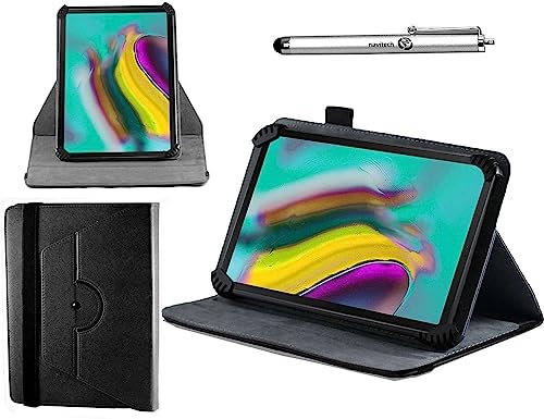 Navitech Schwarz Hülle und Stylus - Kompatibel mit dem BESTTAB A20 10 Zoll Tablet von Navitech