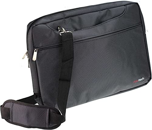 Navitech Schwarz Wasserfeste Tasche – Kompatibel mit dem Deco MW 8x5 Zoll Bluetooth Drawing Tablet von Navitech