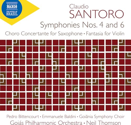 Santoro: Sinfonien Nr. 4 und 6 von Naxos (Naxos Deutschland Musik & Video Vertriebs-)