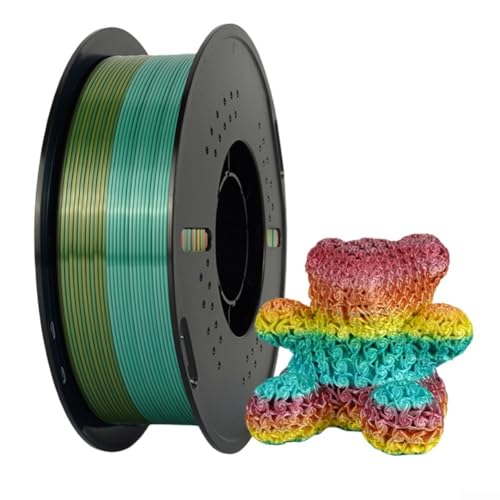 für Rainbow Ombre für PLA-Filament 1, 75 mm für 3D-Druck, entworfen für FDM-Drucker, Smooth-Flow-Technologie (C) von NbgrvB