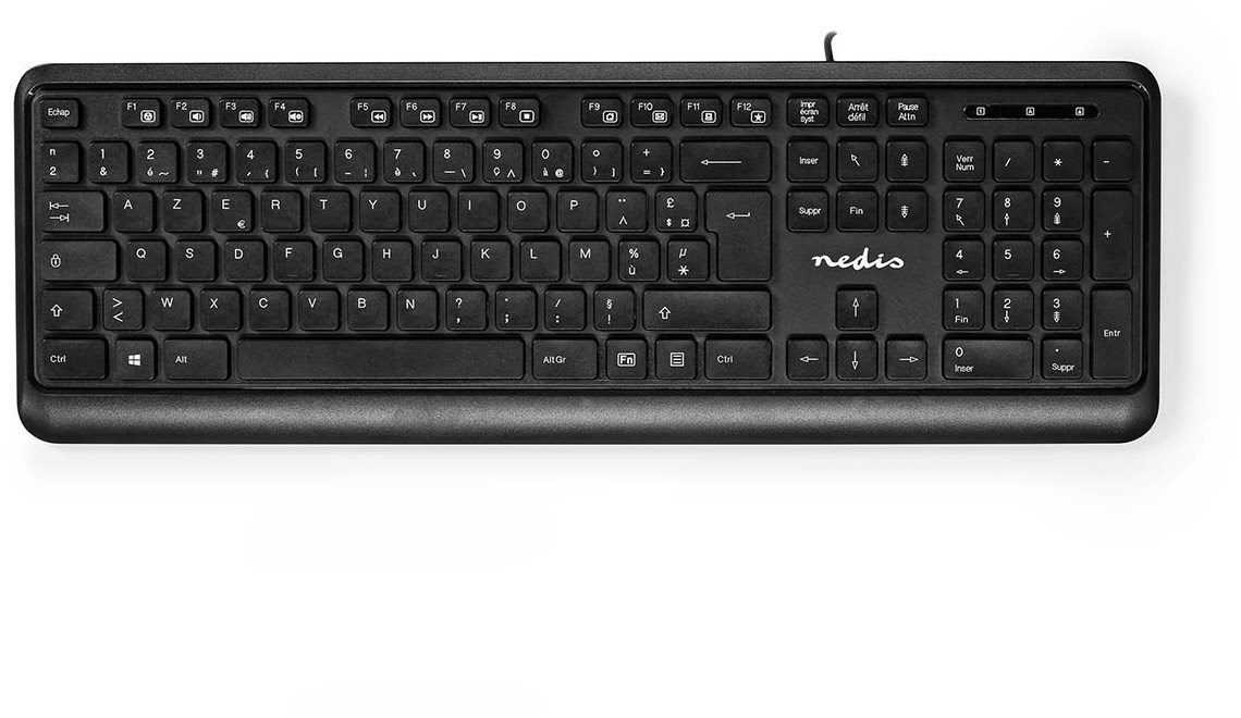 KBMU200BKFR (FR) Tastatur (kabelgebunden) schwarz von Nedis