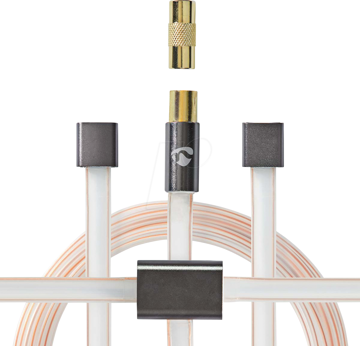 N ANFMBW105AT20 - Anschlusskabel, IEC Stecker  IEC Stecker, 2.00m von Nedis