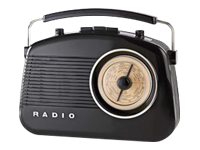 Nedis RDFM5000BK - Heimradio - 4,5 Watt - Elfenbein von Nedis