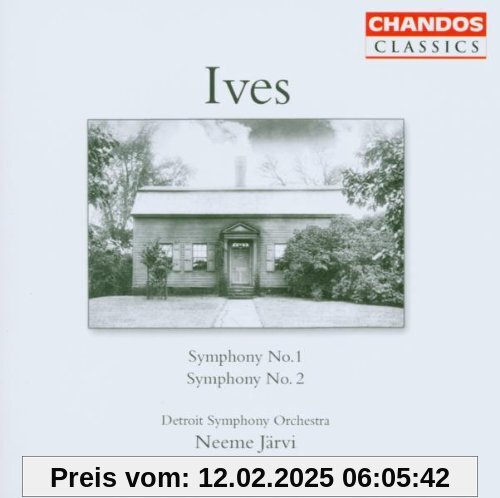 Charles Ives: Sinfonien Nr. 1 & 2 von Neeme Järvi