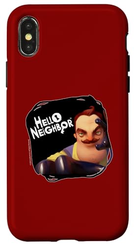 Hülle für iPhone X/XS Hello Neighbor - spielbezogene Designs von Neighbor