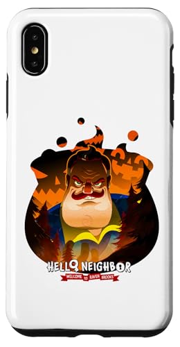 Hülle für iPhone XS Max Hello Neighbor - spielbezogene Designs von Neighbor