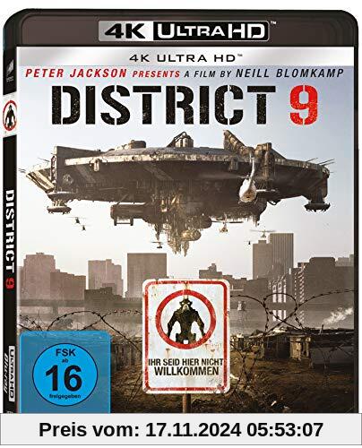 District 9 (4K Ultra HD) [Blu-ray] von Neill Blomkamp