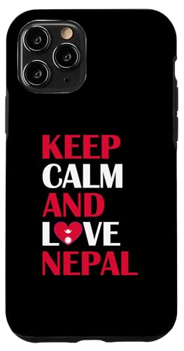 Hülle für iPhone 11 Pro Nepal Nepali Flagge von Nepali Gifts from Nepal