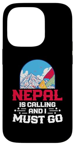 Hülle für iPhone 14 Pro Nepal Nepali Flagge von Nepali Gifts from Nepal