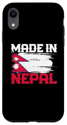 Hülle für iPhone XR Nepal Nepali Flagge von Nepali Gifts from Nepal