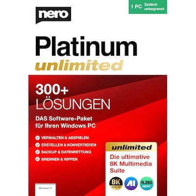 NERO Platinum Unlimited Download Code von Nero AG