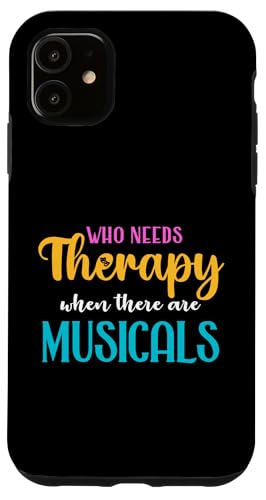 Hülle für iPhone 11 Musiktheater Thespian Drama Geschenk Lustiges Theater von Nerrrdy