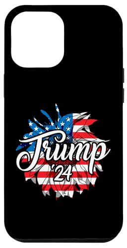 Hülle für iPhone 15 Pro Max Präsidentschaftswahl 2024 Kampagne Donald Trump von Nerrrdy