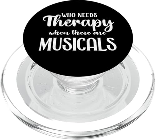 Musiktheater Thespian Drama Geschenk Lustiges Theater PopSockets PopGrip für MagSafe von Nerrrdy