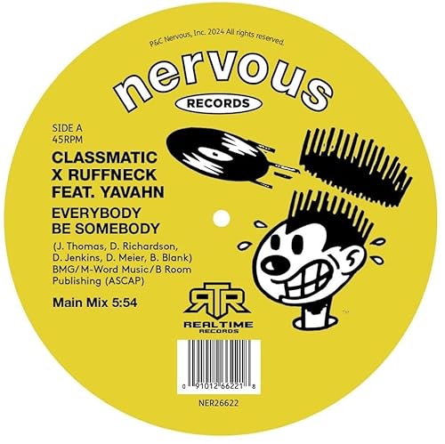 Everybody Be Somebody [Vinyl LP] von Nervous