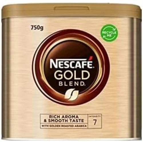 Nescafé 18318 Gold Blend Coffee, 750 g Gewicht von Nescafé