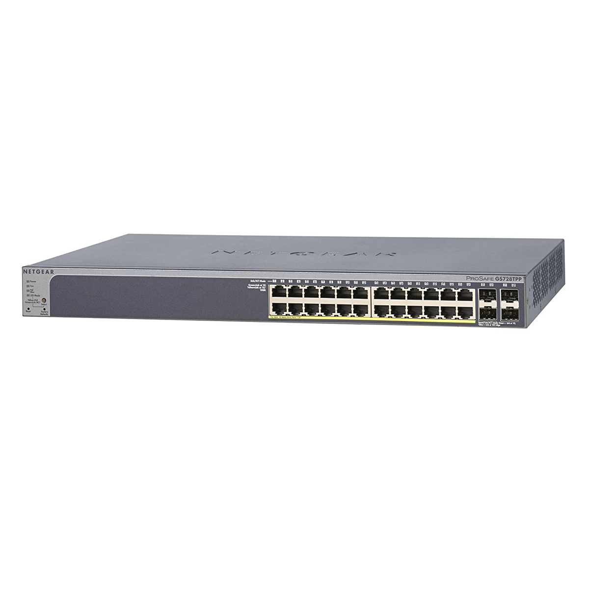 NETGEAR GS728TPP 28-Port Smart Switch [24x Gigabit Ethernet PoE+, 4x SFP, V2] von Netgear