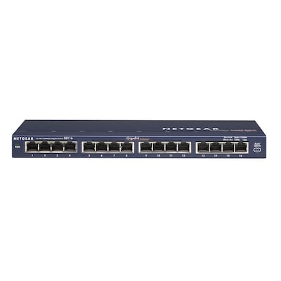 Netgear GS116GE 16x Gigabit Switch Netgear GS116GE 16x Gigabit Switch von Netgear