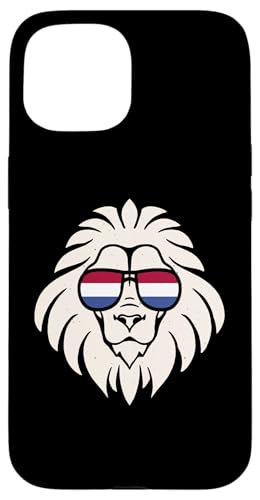 Sonnenbrille mit niederländischer Löwe, Holland-Flagge Hülle für iPhone 15 von Netherlands Flag Designs Proud Dutch Roots