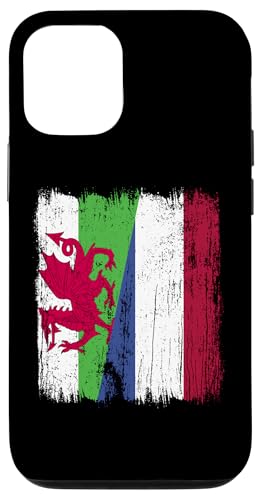 Wales Holland Halbflagge walisisches niederländisches Erbe Hülle für iPhone 12/12 Pro von Netherlands Flag Designs Proud Dutch Roots