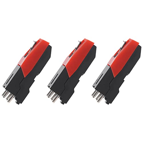 Nettoppo 3 STÜCKE Schallplatten Magnet Tonabnehmer Stift mit LP Vinyl Nadel ZubehöR für Plattenspieler Stylus Nettoppo 3 STÜCKE Schallplatten Magnet Tonabnehmer Stift mit LP Vinyl Nadel ZubehöR für Plattenspieler Stylus von Nettoppo
